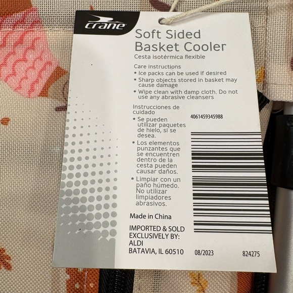 Dachshund Wiener Puppy Dog Crane Soft Sided Basket Cooler Limited Edition - Picture 6 of 8